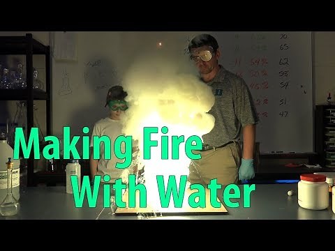 EpicScience - Burning Zinc: Making Fire with Water