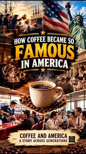 HOW COFFEE BECAME SO FAMOUS IN AMERICAN||HISTORY OF COFFEE ☕ #nationalcoffeeassociation #coffee