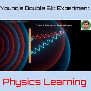 Young's Double Slit Experiment . #physicslearning | Physics learning