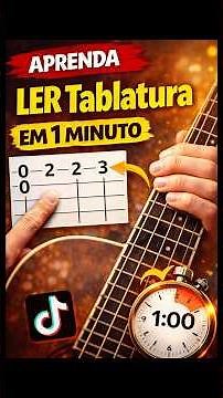 You DON'T know how to read tablature? Learn in 1 minute.