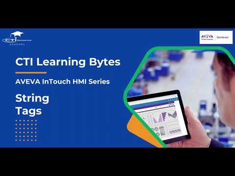 How to Use String Tags in AVEVA InTouch HMI | Step-by-Step Tutorial
