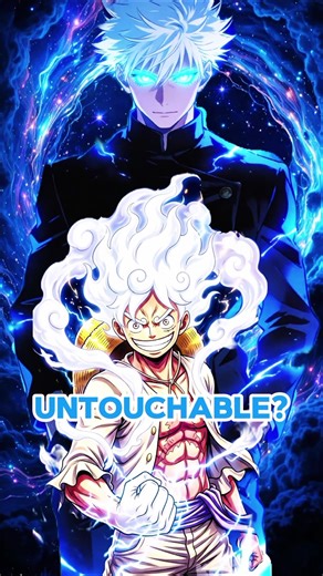 "Can Luffy BREAK Gojo’s Infinity? 😱 #GojovsLuffy" #jujutsukaisen #onepiece