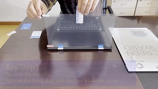 Video of Goliton Screen Protector Application Instructions