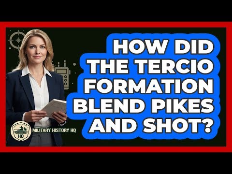 How Did The Tercio Formation Blend Pikes And Shot?