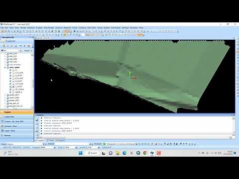 Update Modelling by Data Roof dan Floor Batubara | Minescape 5,7
