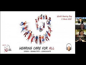 Webinar of the IALP and the World Health Organization on the World Hearing Day 2021