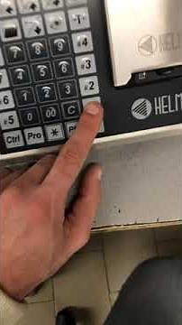 Funzioni base bilancia Helmac