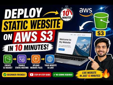 AWS S3 Website Deployment in 10 Minutes | Perfect for Resume & Interviews