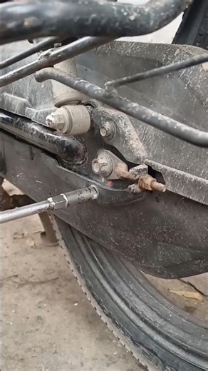 DIY Motorcycle Chain Lubricator: No Mess Lube Tool (PVC Hack) #nomesschainoiling #motorbike #shorts