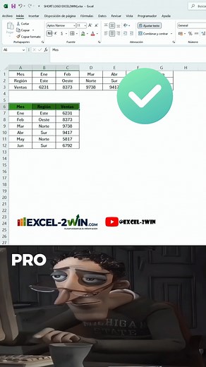 🔁 Cómo Transponer Datos en Excel en Segundos ¿Tienes una tabla horizontal y quieres convertirla en vertical (o al revés)? 😍 Con este truco aprenderás a transponer datos en Excel fácilmente, sin volver a escribir nada. Ideal para reorganizar tus reportes, listas o tablas en segundos con solo unos clics. Ahorra tiempo y mantén tus datos perfectamente ordenados. 🚀 📥 Descubre más plantillas y tutoriales aquí: 👉 https://excel-2win.com #Excel #TrucosExcel #TransponerExcel #Excel2win #Productivida