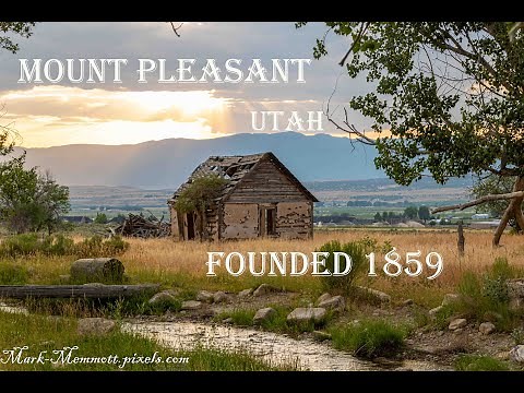 Mount Pleasant Utah History Tour. Founded 1859. Originally named Hambleton.