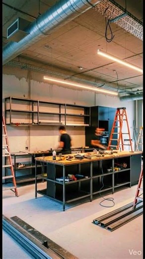 This Industrial Chic Luxury Kitchen Is gone 1000,000$ #kitchen