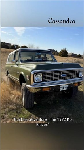 1972 Chevy Blazer Off-Road Legend 🏔️