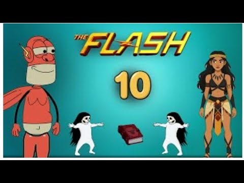 THE FLASH Episode 10 ⚡ Mystery Book & Dark Spirits | Animated Action Story