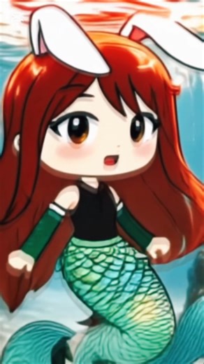 🧜🏼‍♀️ Mermaid in Gacha🧜🏼‍♀️ #games #gacha #gachaclub