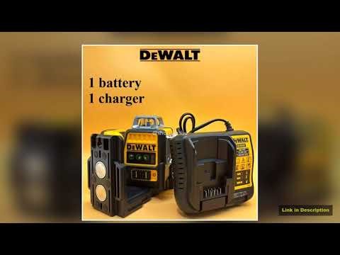 DEWALT DW089LG 12V Laser Level Self Levelling 12 Line 3 Sides360 Degree SelfLeveling Horizontal