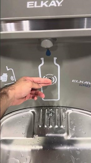 This Elkay station makes refilling my bottle weirdly satisfying