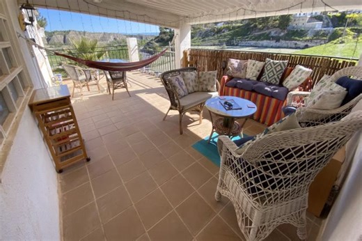 😍 Stunning south-west facing, spacious, 3-storey part cave house with 5 bedrooms in total, a party floor, 3 sun terraces with beautiful views and a garage!! Situated in a quiet location just 5 mins drive to amenities – Now just 159,995 Euro!! 😍 Property reference SRNS160 - Los Carriones, Granada. You can see the full listing here - http://www.spanish-inland-properties.com/property/3615-cave-house-sale-los-carriones.html For more information please contact seanatsip@gmail.com. To see more great