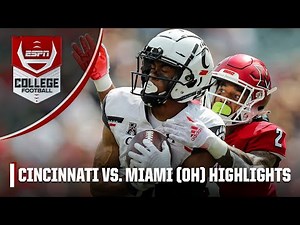 Cincinnati Bearcats vs. Miami (OH) Redhawks | Full Game Highlights