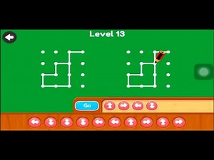 Connect the dots | sequences | level 1 to 15 by Kidlo Coding
