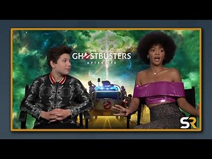 Ghostbusters Afterlife | Celeste O’Connor & Logan Kim Interview