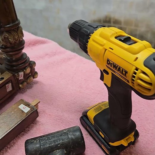 Bar stool chair repair remove hidden screws first