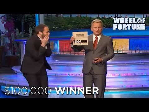 Mike's $100,000 WIN! | Wheel of Fortune