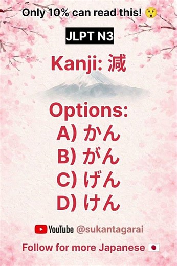 N3 Kanji Challenge 💯 Can You Answer Correctly?