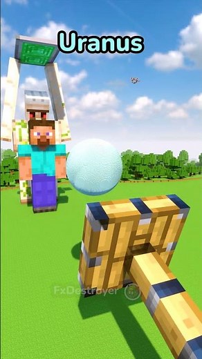 WHICH PLANET WILL DESTROY THE SHIELD? #minecraft #teardown