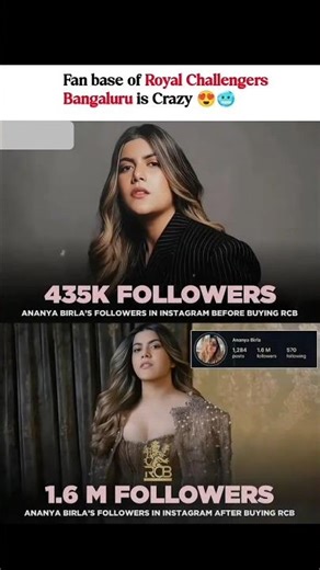 Fan base of rcb is really crazy. #ipl #ipl2026 #rcb #fans #rcbvssrh #srhvsrcb #shorts #shortsfeed