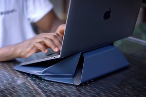 MOFT’s genius laptop sleeve transforms into an angled stand using the power of origami! - Yanko Design