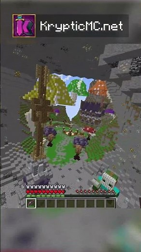 BOW BOOSTING IN MINECRAFT! #krypticmc #minecraft #pvp #minecraftshorts #minecraftmeme