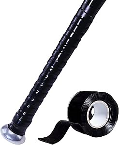 1.1mm Bat Grip, Durable Bat Grip Tape for Baseball/Softball/Hockey Bat & Multi-Sport Handles