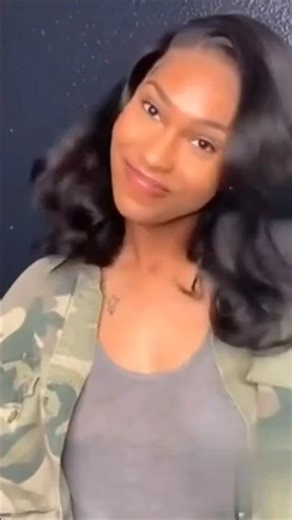 The Ultimate Deep Wave Bob! 💇‍♀️ Glueless & Natural #Shorts