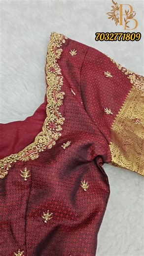 New Model Maggam Work Blouse Designs Perfect for Weddings #MaggamWork #BlouseDesign #BridalWear