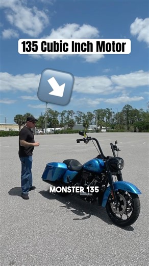 Blue Road King Needed A 135 M8 Crate In Her