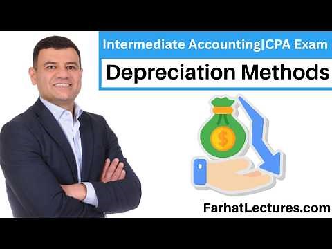 Depreciation Methods (Straight Line, Double Declining Balance, Units of Production)