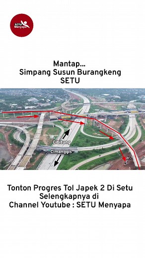 Kemajuan Tol Japek 2 Selatan di Burangkeng Setu