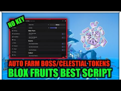 Redz Hub Roblox Script | New Blox Fruits Script Update Auto Farm Boss, Auto Celestial Tokens