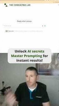 Unlock Your AI's Full Potential: The Power of the Prompt Compass #shorts #shortsvideo