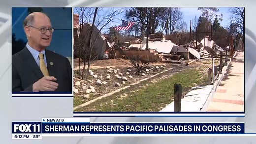 I joined FOX 11 Los Angeles to discuss rebuilding efforts in the #PacificPalisades and the latest developments in Congress. | Congressman Brad Sherman