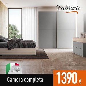 31 reactions | Questa camera 100% Made in Italy con armadio ad ante scorrevoli è la soluzione elegante e moderna che stavi cercando!  | CasaTua | Facebook