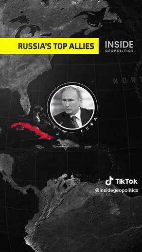 Here are Russia’s top allies #geopolitics #russia #maps #globe #Ukraine #belarus #iran #syria #northkorea #cuba #venezuela #nicaragua