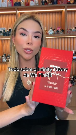 Marina de Alcantara on Instagram: "Tudo sobre o Infinity Tawny da We Pink!!! #infinitytawnywepink #infinitytawny #mariperfumetoker #perfumesvirginia #wepink"