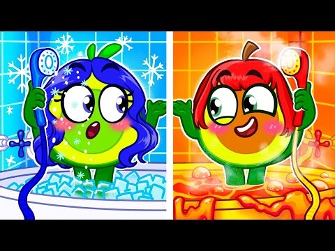 Ice Princess vs Fire Princess! ❄️🔥Best Friends🎵VocaVoca 🥑 Karaoke Kids Songs & Nursery Rhymes
