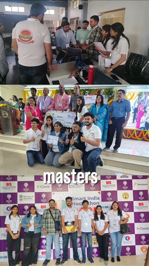 Teerthanker Mahaveer University on Instagram: "An extremely proud moment as our students’ team, Solar Masters from College of Computing Sciences and Information Technology (CCSIT), brings national glory by winning Smart India Hackathon 2025 – Software Edition. Their innovation, teamwork, and dedication truly reflect the spirit of excellence at TMU. . . . . [SIH 2025, Achievement, Software Edition, Grand Finale, National Level Recognition, SIH Winners, Exceptional Performance, Innovation, Creativ