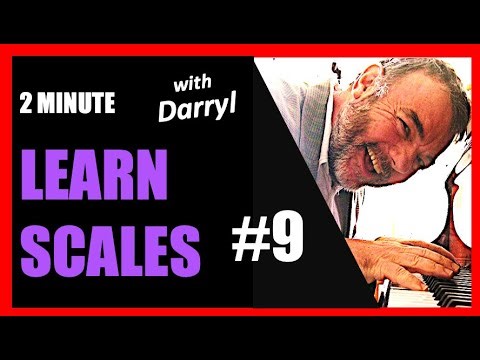Two minute piano lesson - F major scale RH