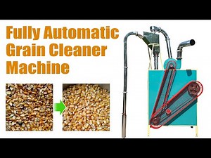 Grain Cleaner | Maize Cleaning Machine With Superb Automated Control And High Production Efficiency