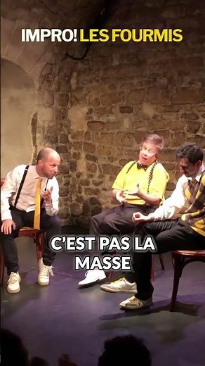 🐜 Les Fourmis 🎁 Commente "IMPRO" pour accéder aux spectacles COMPLETS ! #impro #improv