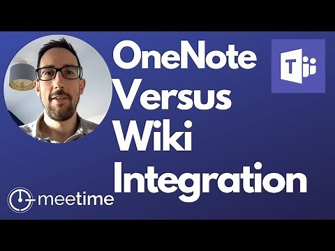 Microsoft Teams OneNote vs Wiki - Microsoft Teams Tutorial 2019